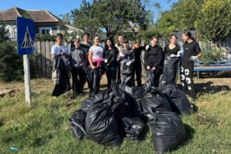foto elevii din comuna garliciu s au mobilizat exemplar de ziua de curatenie nationala pentru un mediu mai curat 68cee41a979bd
