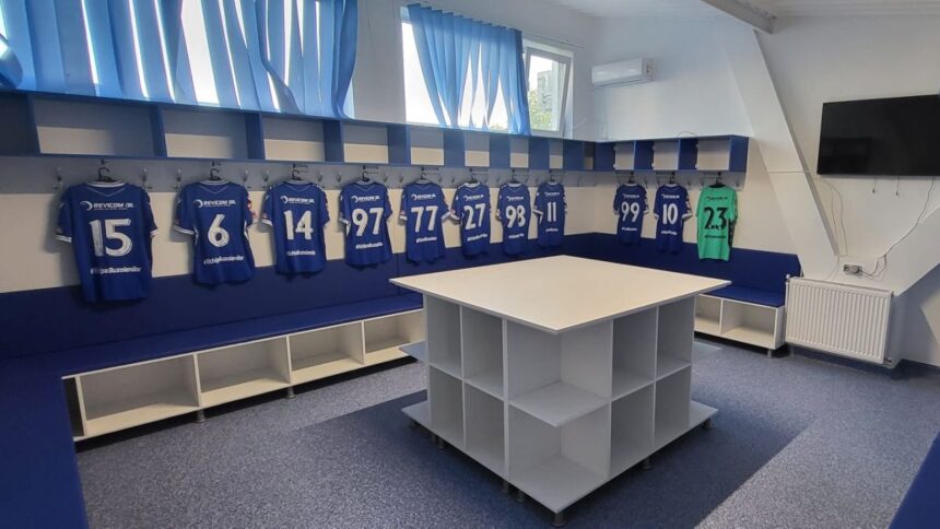 foto exclusiv acasa la metalul cum arata vestiarul unei echipe de liga a 2 a 68d539f707560