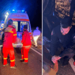 foto jandarmii au acordat primul ajutor victimelor accidentului de pe dn 22 din zona palazu mic 68d9935528e37