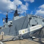 foto presedinta consiliului european ursula von der leyen a ajuns in portul militar constanta unde va vizita fregata regele ferdinand 68b59599c3e5f