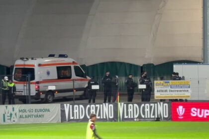 foto si video panica la csikszereda fcsb medicii au intervenit de urgenta 68c715141ba9b