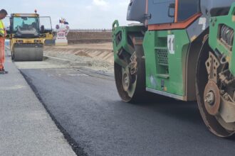 foto vezi aici cum avanseaza lucrarile la nodul rutier cumpana a4 termenul de finalizare este in noiembrie 2025 68c415b6acb7f