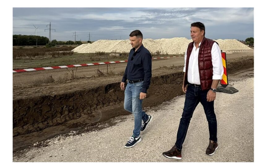 foto video cj constanta continua in ritm alert modernizarea drumurilor judetene lucrari pe dj392 vanatori pecineaga si dj222 mihail kogalniceanu ce spune presedintele florin mitroi 68caf309b9b23
