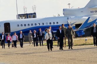 foto video presedintele comisiei europene ursula von der leyen la baza 57 aeriana mihail kogalniceanu 68b5b80a2d1f8