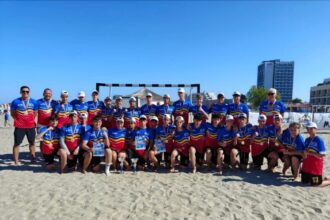 hc omer constanta tripla campioana nationala la beach handball 68bbf10749cab