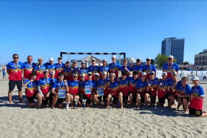 hc omer constanta tripla campioana nationala la beach handball 68bbf10749cab