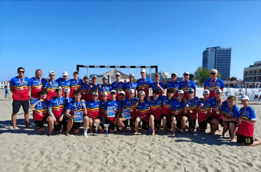 hc omer constanta tripla campioana nationala la beach handball 68bbf10749cab
