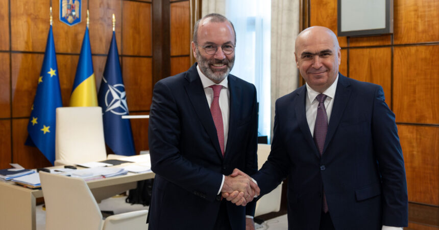 ilie bolojan s a intalnit cu presedintele ppe manfred weber ce au discutat cei doi oficiali 68b5981a34082