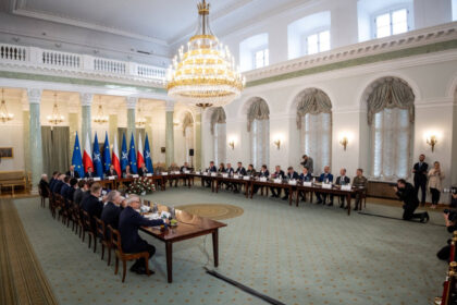 in polonia s a reunit consiliul national de securitate premierul vorbeste despre tradatori si dezinformarea ruseasca 68c3295b5503c