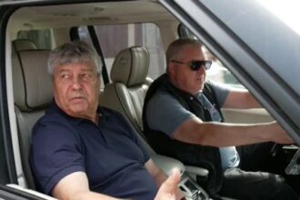 mircea lucescu a oprit masina in fata reprezentantilor mass media adunati la sediul frf ce le a transmis inainte sa demareze in tromba 68c289360e7b0