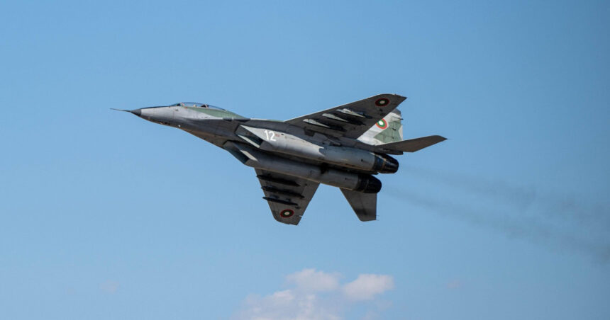 nepregatiti pentru a asigura securitatea frontierei estice a nato bulgarii vaneaza dronele rusesti cu avioane mig 29 din era sovietica 68c7b8152db00