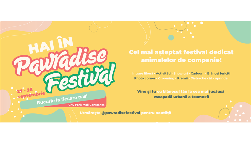 pawradise festival primul eveniment dedicat patrupedelor si stapanilor lor are loc la constanta pe 27 si 28 septembrie 68bee143ee70c