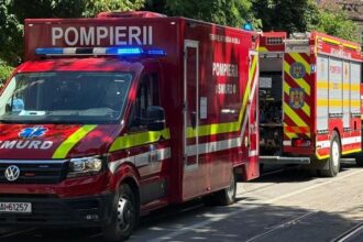 pericol la ovidiu in urma unui accident rutier o teava de gaze a fost avariata pompierii chemati de urgenta 68cc1361e9398