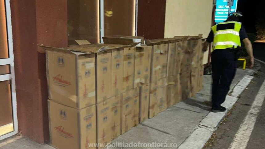 peste 700 000 de tigari in valoare de peste 1 milion de lei descoperite ascunse in doua camioane de politistii de frontiera constanteni 68b985d46723b