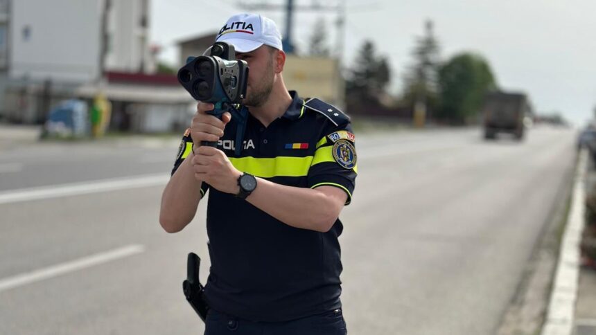 politistii constanteni au desfasurat o actiune pentru combatarea vitezei excesive 68c7f56b669ac