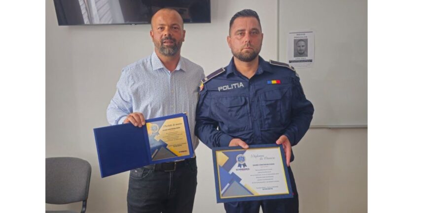 recunoastere profesionala agentul constantin vrabie premiat de sindicatul democratic al politistilor sidepol constanta 68c2bcd3623ac