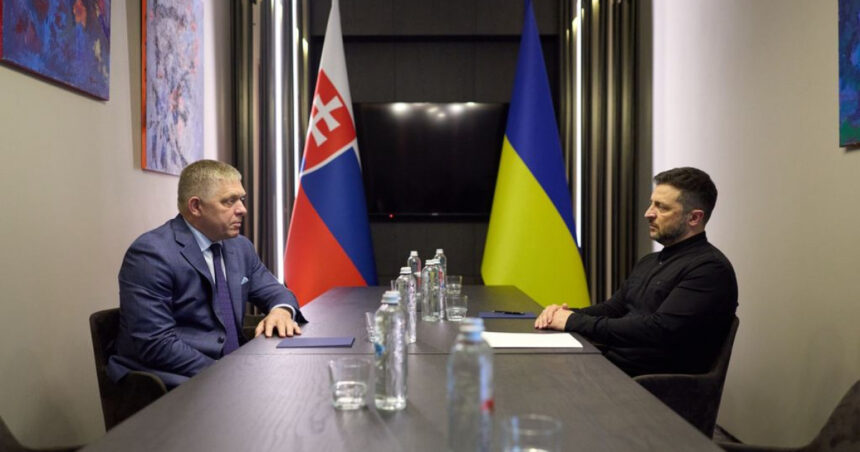 video avertismentul lui volodimir zelenski la intalnirea cu premierul slovac robert fico petrolul rusesc nu are viitor in europa 68bb28b7983a3