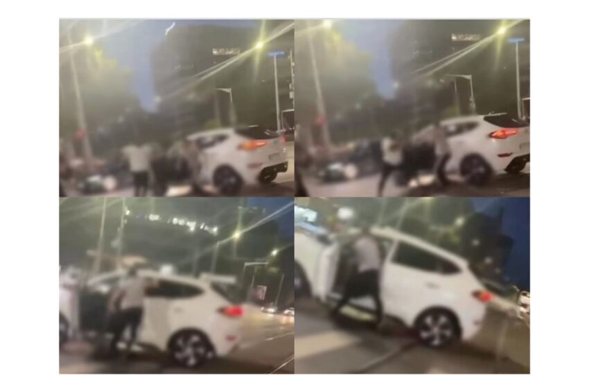 video bataie in toata regula cu pumni si picioare in trafic au oprit o doi politisti aflati in timpul liber 68c019be479d8