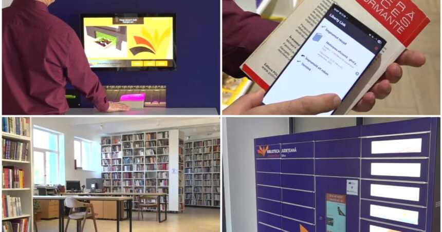 video carti imprumutate cu telefonul in sistem self service cum arata cea mai moderna biblioteca din romania deschisa nonstop 68c793f088aa2
