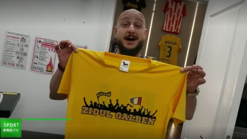 video exclusiv tricourile tricolorilor pentru mondialul din america sunt pregatite deja de un fan al nationalei 68cadbda009b7