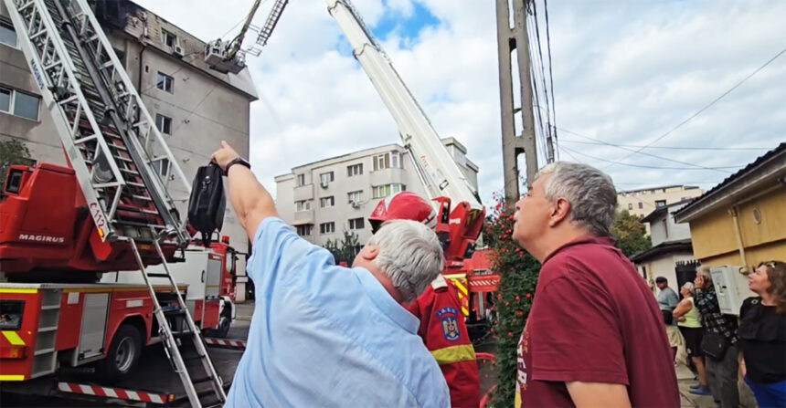 video familiile afectate de incendiul de pe strada soveja disperate focul ar mocni intre tabla si structura mansardei 68c6d0d3d3e34