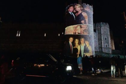 video imagini cu trump si epstein proiectate pe castelul windsor cu ocazia vizitei presedintelui sua in marea britanie patru arestari 68ca5e979989d