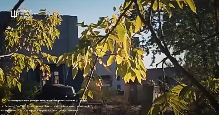 video momentul in care o masina care transporta mai multi operatori de drone rusi sare in aer in melitopol 68d93a7f79cfc