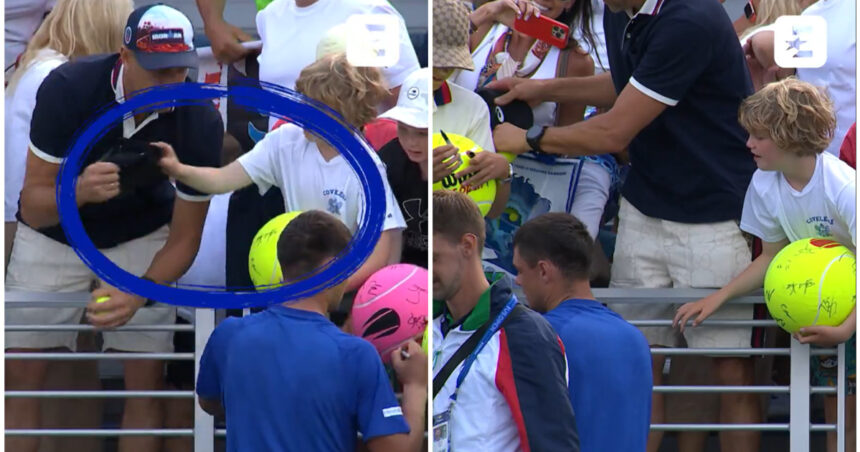 video momentul in care un ceo polonez smulge sapca destinata unui copil la us open a fost o greseala uriasa 68bb465313f0f