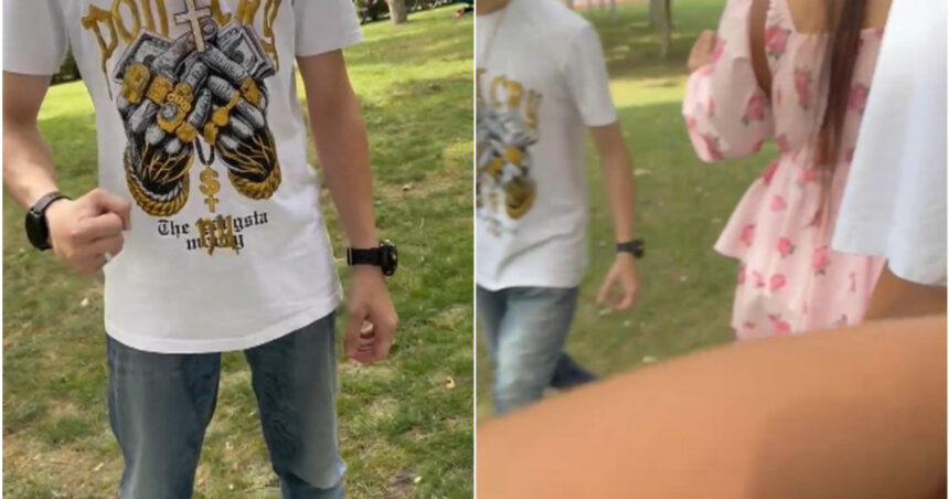 video tanara agresata de partener intr un parc din capitala tipa si cerea ajutor dar nimeni nu voia sa o ajute marturie in exclusivitate 68bd8866ec822