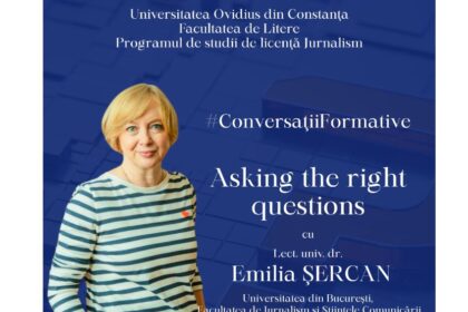 atelier sustinut de jurnalista emilia sercan pentru studentii de la universitatea ovidius din constanta 68f8e2dfec9aa