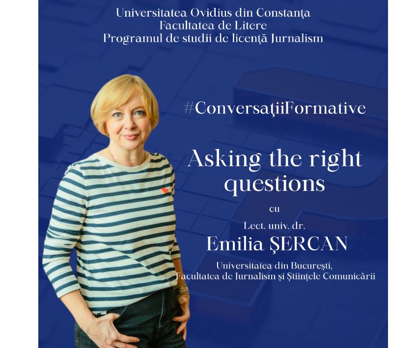 „Emilia Șercan împărtășește din experiență cu studenții Universității Ovidius din Constanța” 1 atelier sustinut de jurnalista emilia sercan pentru studentii de la universitatea ovidius din constanta 68f8e2dfec9aa
