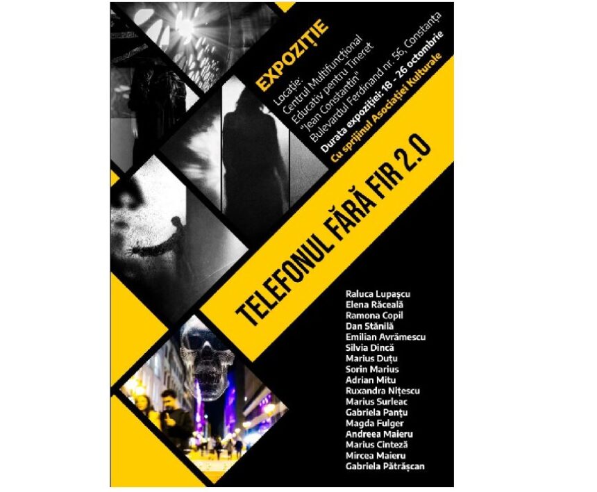 centrul cultural judetean constanta teodor t burada expozitia de fotografie intitulata telefonul fara fir revine la malul marii 68f25253e2079