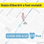 CT BUS Constanța: Stația Eliberării își schimbă amplasamentul din cauza reorganizării circulației 13 ct bus constanta statia eliberarii a fost mutata din cauza resistematizarii traficului 69038515d8858