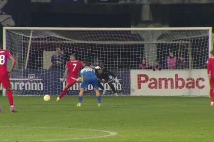 Denis Alibec a deschis scorul pentru FCSB! Prima reușită după întoarcerea sa în echipă 2 denis alibec a spart gheata la fcsb primul gol marcat dupa revenire 69026f6e651ee