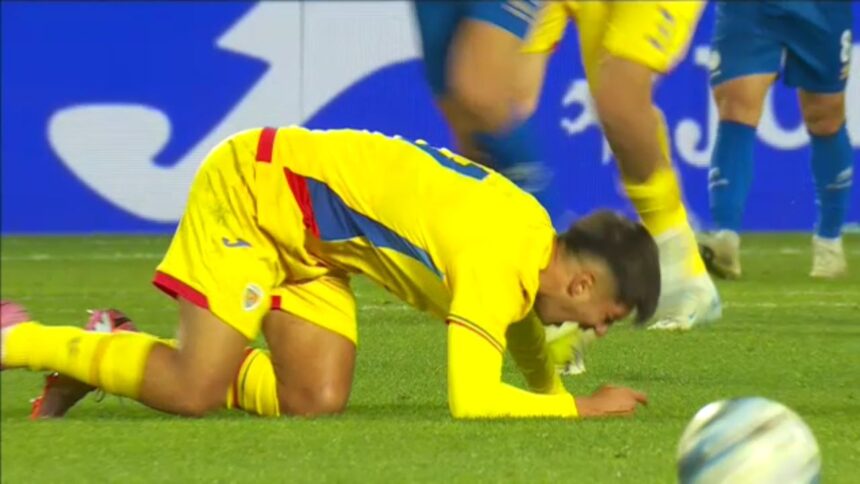 Dinamo în alertă: Musi, transportat de urgență pe targă în meciul România U21 – Cipru U21 1 dinamo tremura musi a fost scos de pe teren pe targa in romania u21 cipru u21 68ee7eca050d4