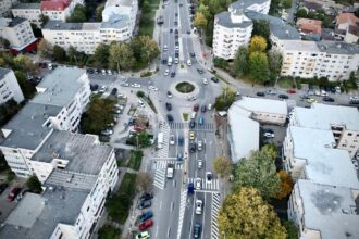 foto atentie soferi noi scuaruri mediane au fost amenajate pe strada soveja din constanta 68f8dbc3cddc5