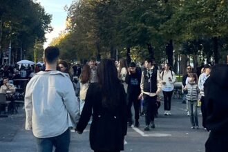 foto atentie soferi nu se poate circula pe bulevardul tomis duminica 68f20f9a993b8