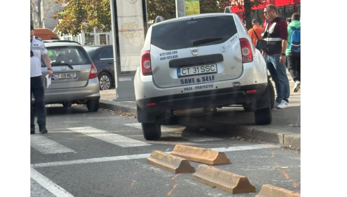 Incident șocant: O femeie a fost lovită de un vehicul de securitate pe trotuar, în apropierea Abatorului! Află detalii despre incident! 1 foto femeie lovita de masina unei firme de securitate pe trotuar in zona abator vezi ce s a intamplat 68fa03a77cd16