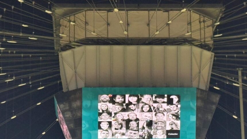 foto gest de clasa pe arena nationala pentru victimele de la colectiv bannerul afisat de fanii lui dinamo 69050b5fbe642