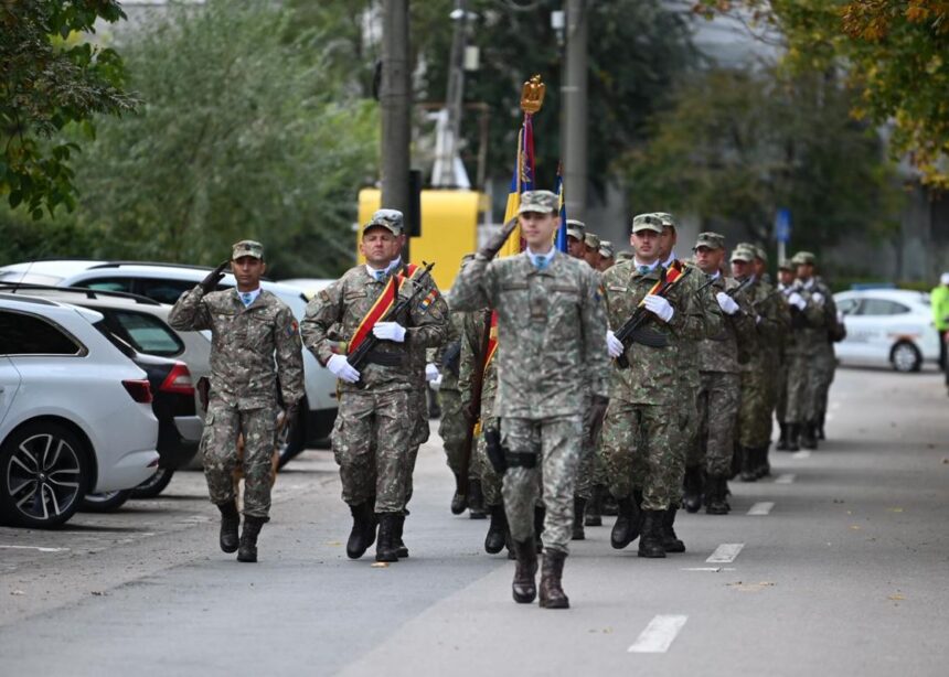 Ceremonie Emoționantă la Medgidia: Omagiu cu Ocazia Zilei Armatei Române 1 foto ziua armatei romane sarbatorita printr o ceremonie emotionanta organizata de primaria medgidia 68fc9f1fda2b8