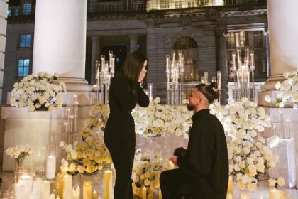 galerie foto radu dragusin si a cerut partenera in casatorie imagini cu fotbalistul de la tottenham si superba sa logodnica ioana 68dd707d88114