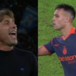 Conflict și gesturi necorespunzătoare între Conte și Lautaro, pe terenul din Napoli - Inter! Reacția lui Chivu în mijlocul tensiunii 11 galerie foto scandal si gesturi obscene intre conte si lautaro la napoli inter cum a reactionat chivu 68fd0d4bd05ab