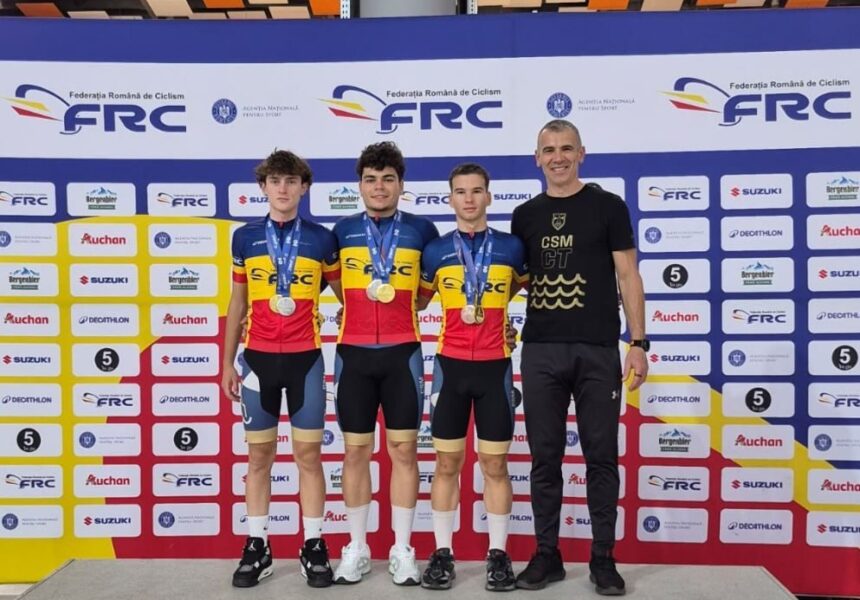 Cicliștii de la CSM Constanța strălucesc la Campionatul Național de Velodrom, cucerind medalii de aur și argint 1 medalii de aur si argint pentru ciclistii de la csm constanta la campionatul national de velodrom 6903bfbd1c1dc