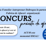 Medgidia organizează pe 7 noiembrie o competiție dedicată proiectelor de afaceri, sprijinind antreprenorii din comunitate 7 medgidia gazduieste pe 7 noiembrie un concurs de proiecte de afaceri organizat pentru sustinerea antreprenoriatul feminin local 69045350541d1