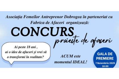 medgidia gazduieste pe 7 noiembrie un concurs de proiecte de afaceri organizat pentru sustinerea antreprenoriatul feminin local 69045350541d1