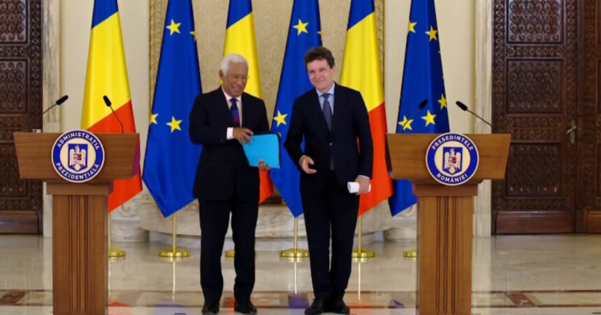 Nicușor Dan, întâlnire fructuoasă cu Antonio Costa. Ce subiecte au abordat liderul român și președintele Consiliului European? 1 nicusor dan discutie productiva cu antonio costa ce a vorbit seful statului cu presedintele consiliului european 68efe957455e4