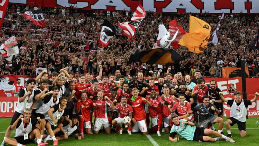 OFICIAL: Dinamo, lider absolut în inima suporterilor! FCSB, absentă de pe podium! 1 oficial dinamo locul 1 la numarul de fani rivala fcsb nu se afla nici macar pe podium 68f893414440b