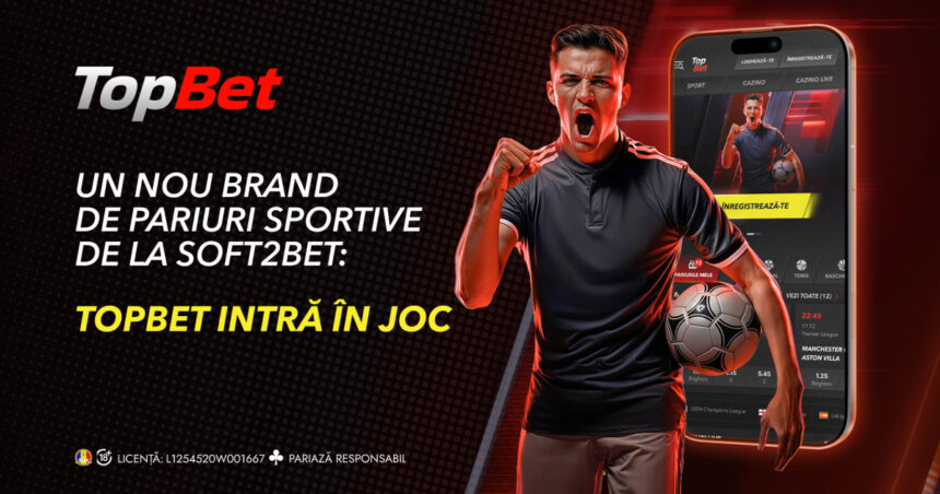 (P) TopBet în ring: Noul nume din pariurile sportive lansat de Soft2Bet în România 1 p topbet intra in joc noul brand de pariuri sportive marca soft2bet din romania 68ef5b89e09a9