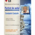 Întâlnire cu pasiunea: Constantin Costache și universul său literar la Biblioteca Județeană „Ioan N. Roman” din Constanța 3 portret de autor romancierul constantin costache la biblioteca judeteana ioan n roman constanta 69024bfa0e7bc