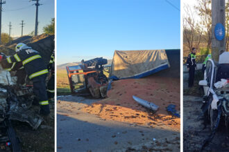 tragedie in judetul tulcea un sofer de 58 de ani a murit dupa ce a intrat frontal cu masina intr un tractor 68fc7185e2695